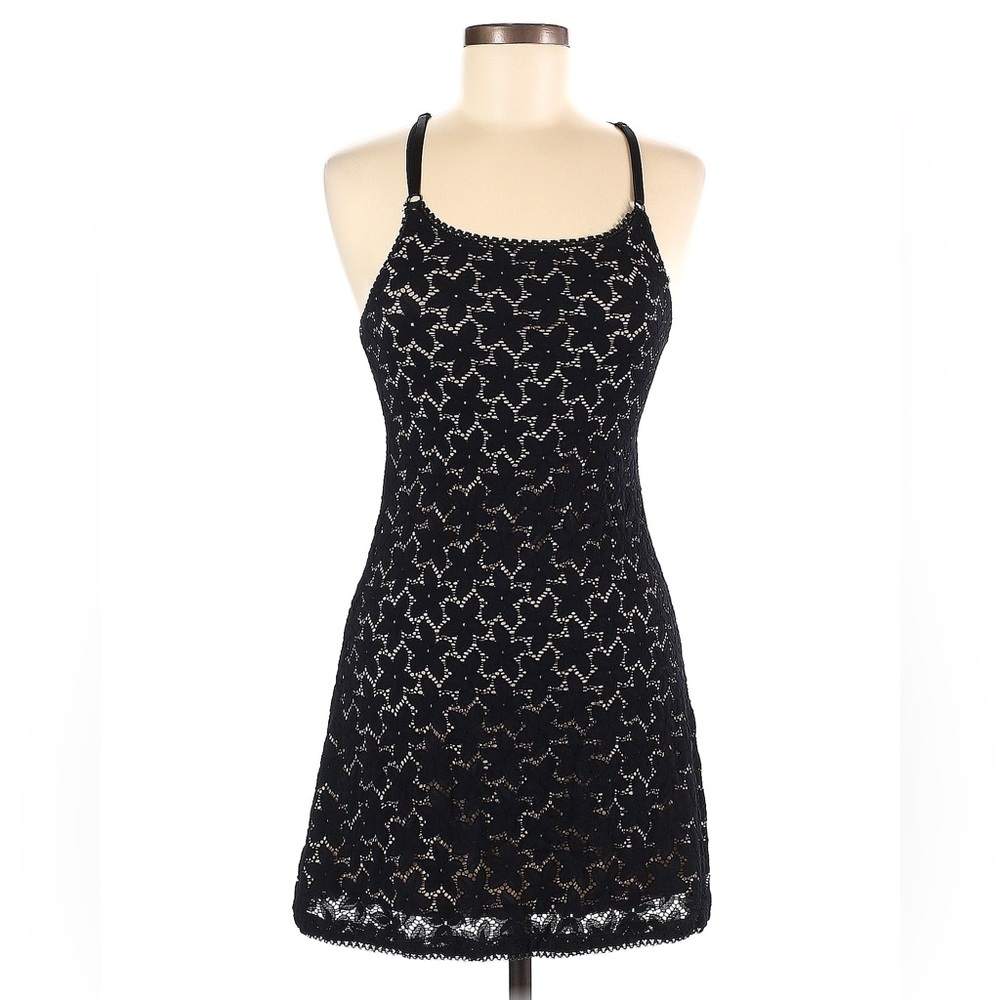 Streetwear lace cocktail dress M